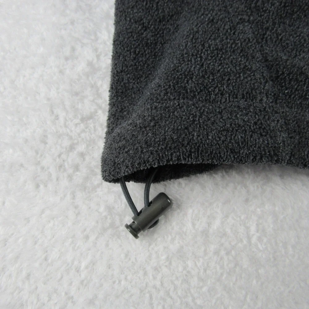 Columbia Fleece Jacket Mens L Gray Full Zip Mock Neck Outdoor‎ Pocket
